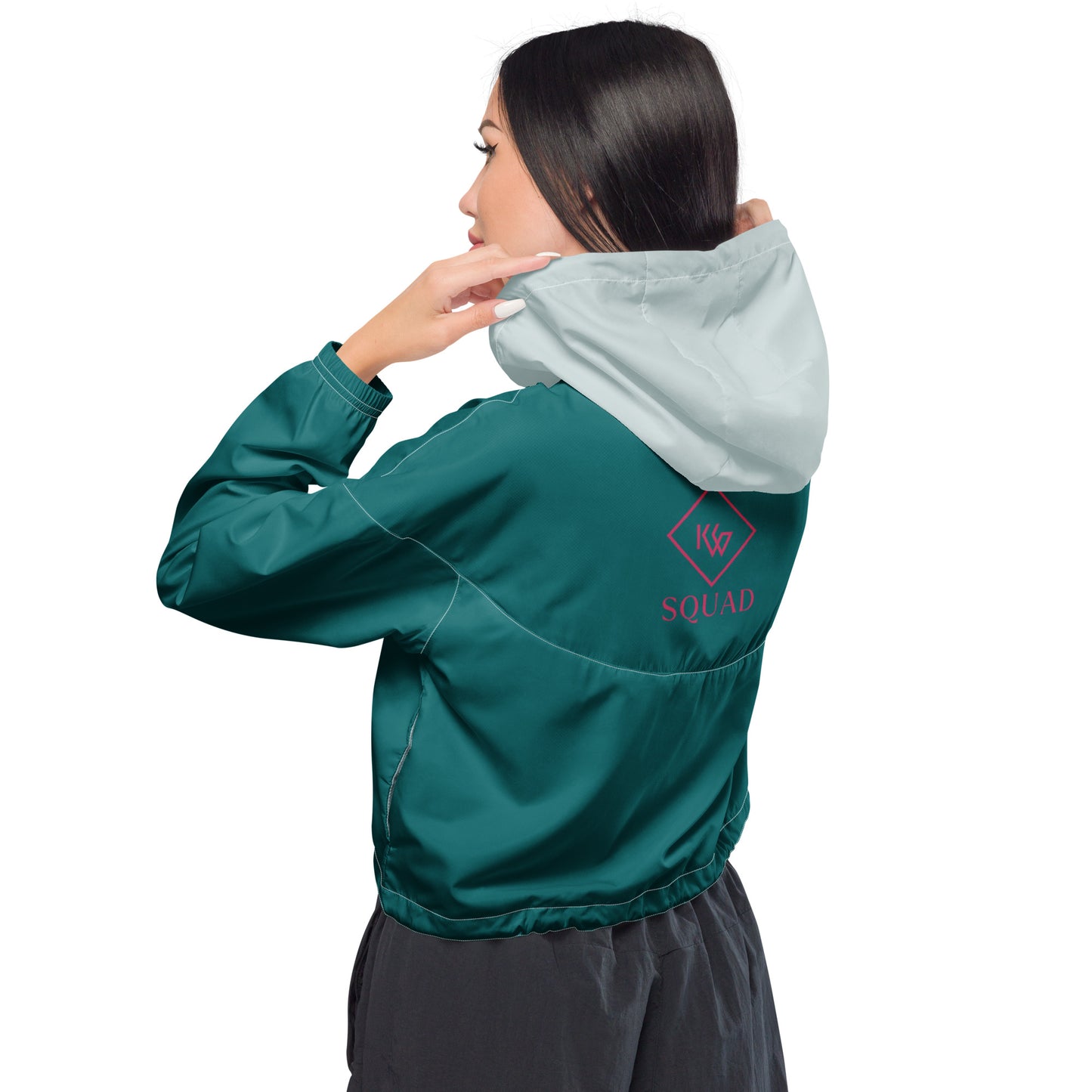 Custom KFW Cropped Windbreaker