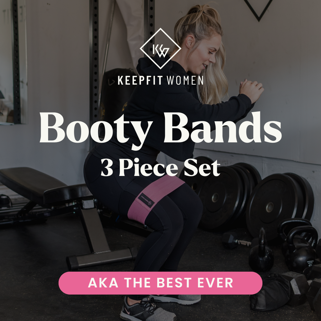 The KFW Booty Band Set a.k.a. the best booty bands ever KeepFit Women