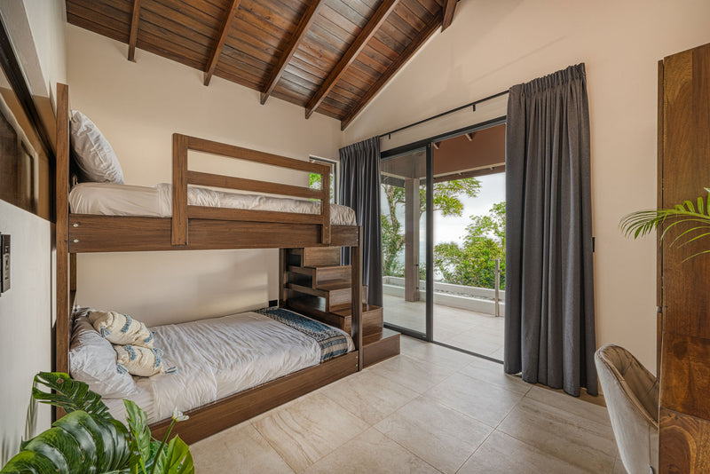 Bunk Room 'Fire' | 1 Twin Bed 1 Single Bed | Double Occupancy