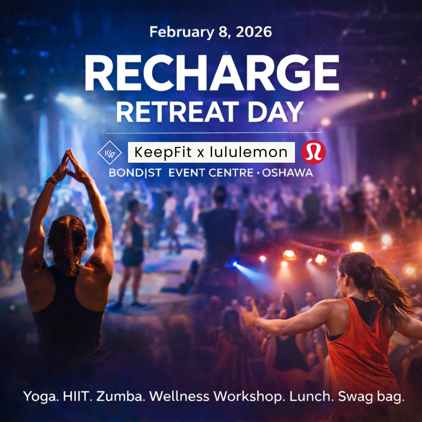 Recharge Retreat Day | KeepFit x lululemon