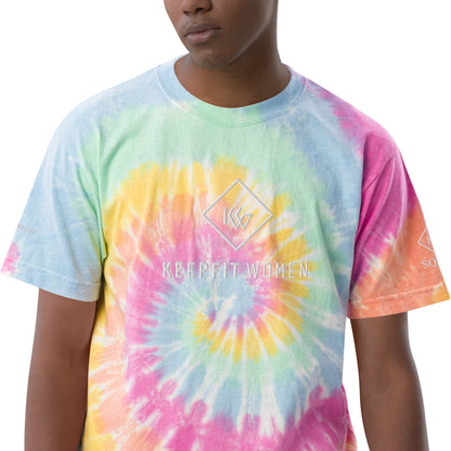 Oversized 'Squad' Tie-Dye Tee
