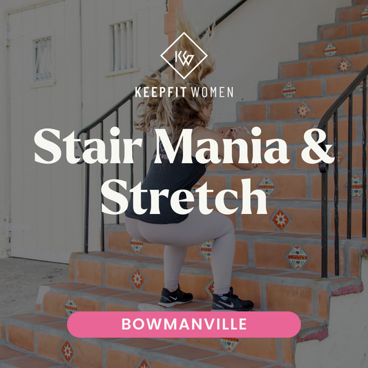 Stair Mania & Stretch- Drop Ins 2024